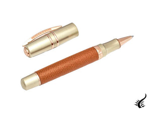 Stylo roller Visconti Homo Sapiens Dual Touch Cognac, cuir, KP15-22-RB