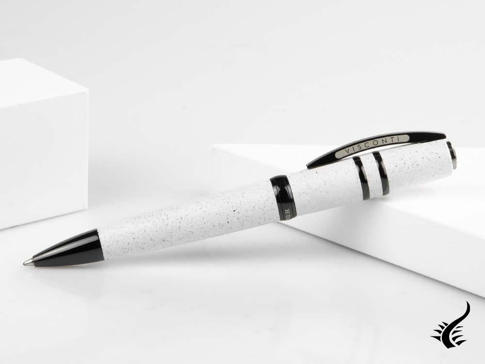 Stylo à bille Visconti Homo Sapiens Lava Color Ash White, KP15-08-01-BP