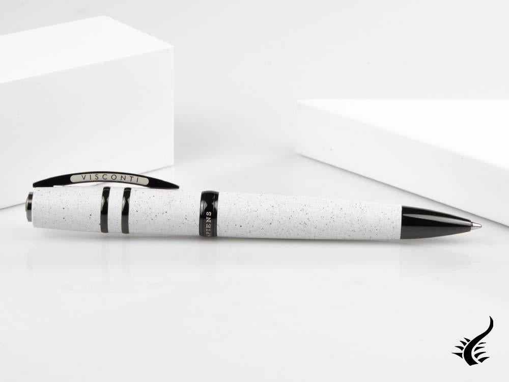 Visconti Homo Sapiens Lava Color Ash White Ballpoint pen, KP15-08-01-BP