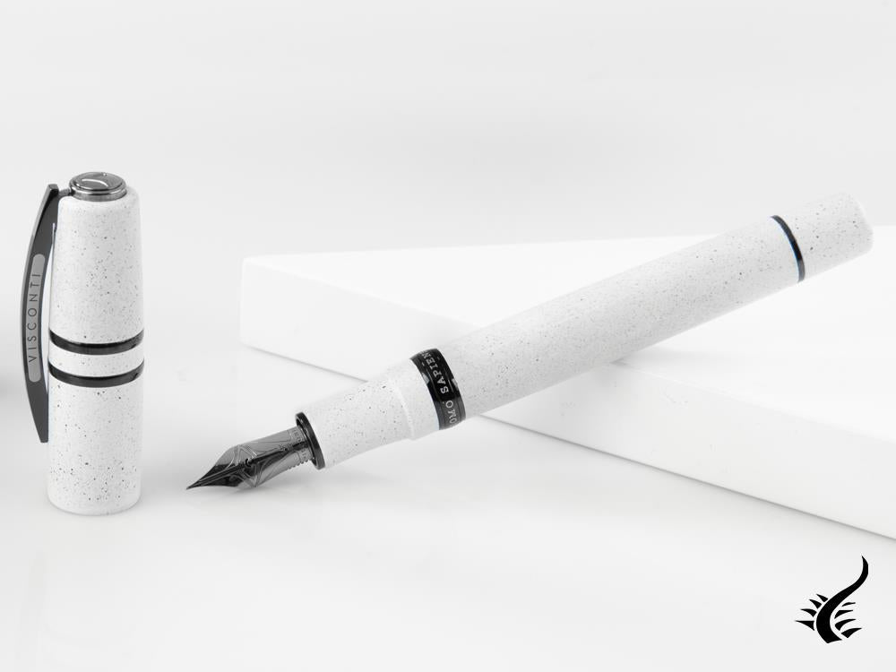 Stylo plume Visconti Homo Sapiens Lava Color Ash White, KP15-08-01-FP