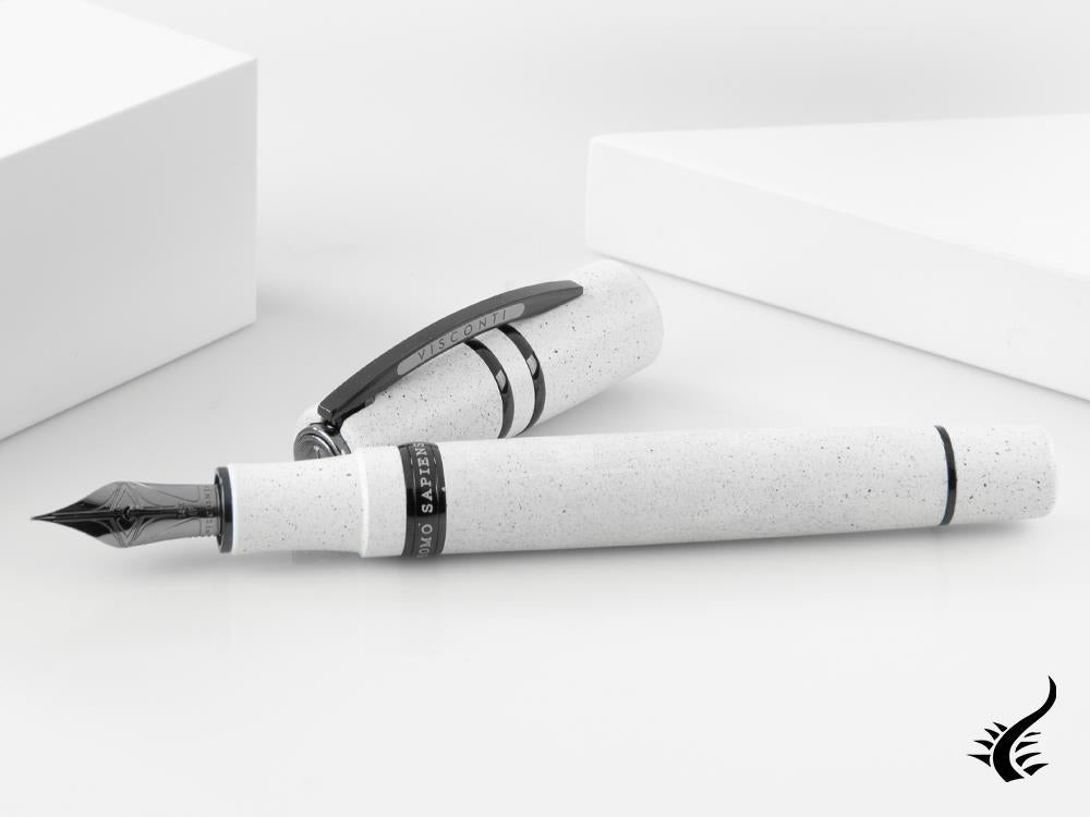 Stylo plume Visconti Homo Sapiens Lava Color Ash White, KP15-08-01-FP