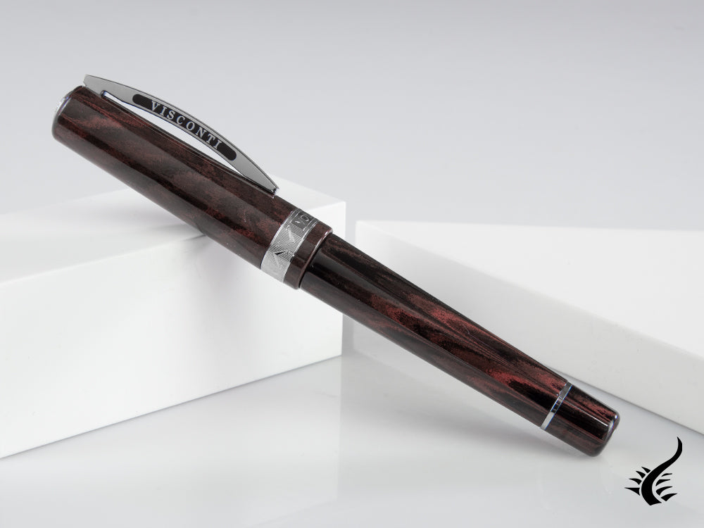 Stylo plume Visconti Voyager 30 édition limitée rouge, KP52-02-FP