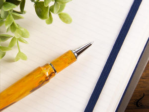 Stylo roller Visconti Mirage Amber, résine injectée, KP09-02-RB