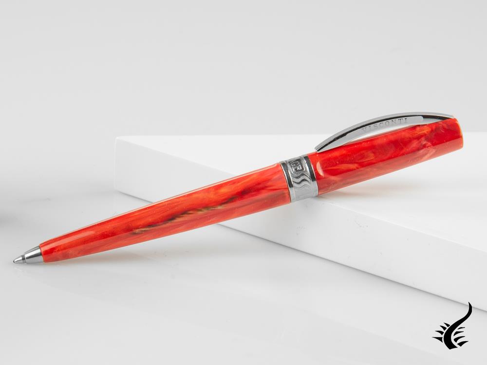 Stylo à bille Visconti Mirage Coral, Résine, Rouge, KP09-04-BP