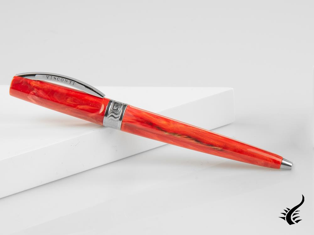 Stylo à bille Visconti Mirage Coral, Résine, Rouge, KP09-04-BP