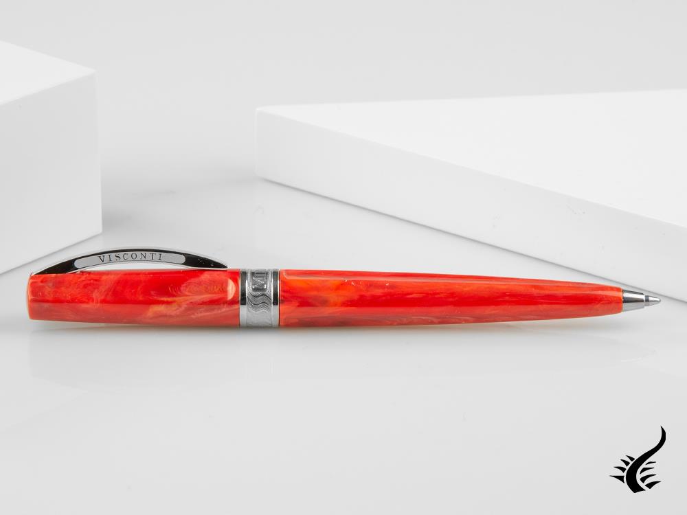 Stylo à bille Visconti Mirage Coral, Résine, Rouge, KP09-04-BP