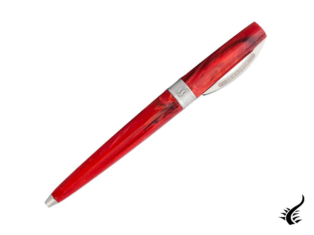 Stylo à bille Visconti Mirage Coral, Résine, Rouge, KP09-04-BP