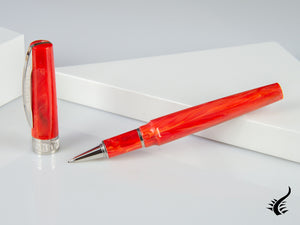 Stylo roller Visconti Mirage Coral, résine injectée, KP09-04-RB