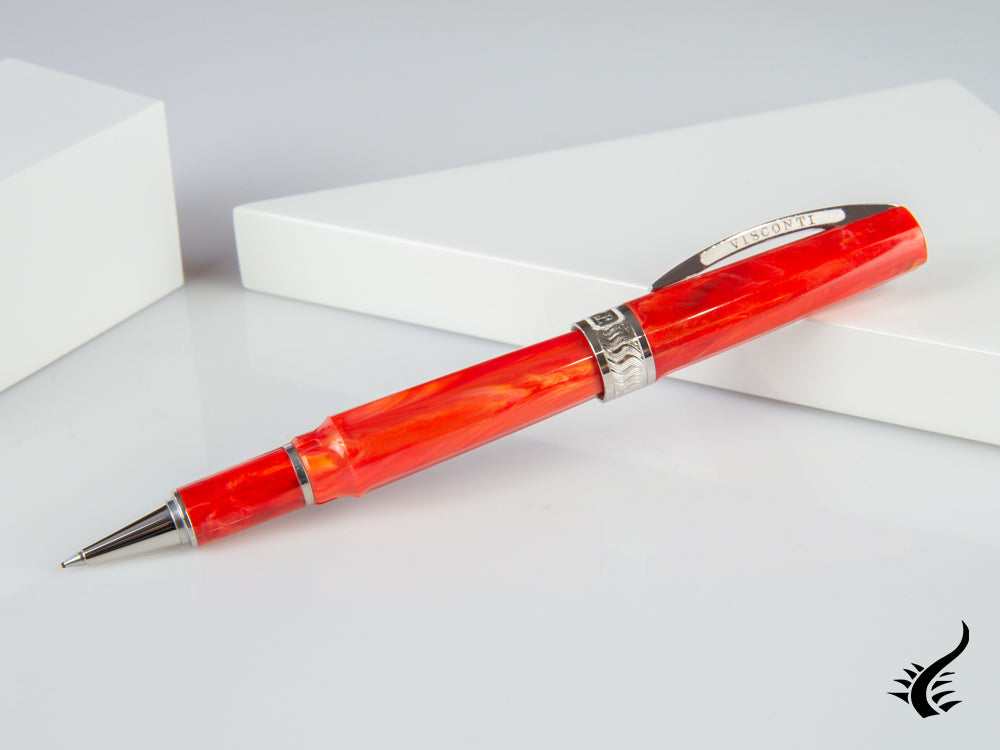 Stylo roller Visconti Mirage Coral, résine injectée, KP09-04-RB