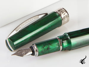 Stylo plume Visconti Mirage Emerald, résine injectée, KP09-05-FP