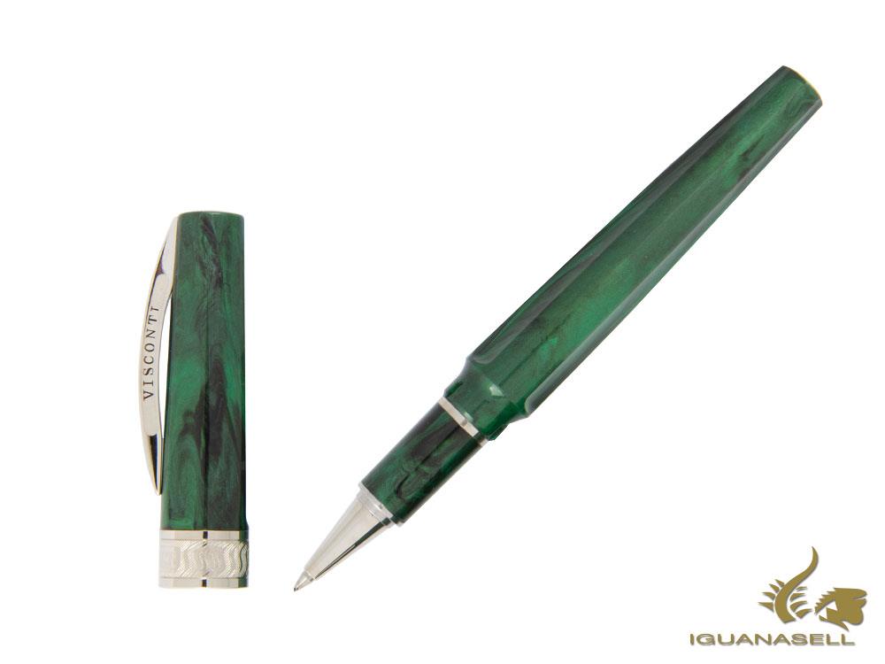 Stylo roller Visconti Mirage Emerald, résine injectée, KP09-05-RB