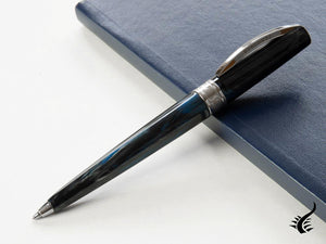 Stylo à bille Visconti Mirage Night Blue, Résine, Bleu Nuit, KP09-01-BP