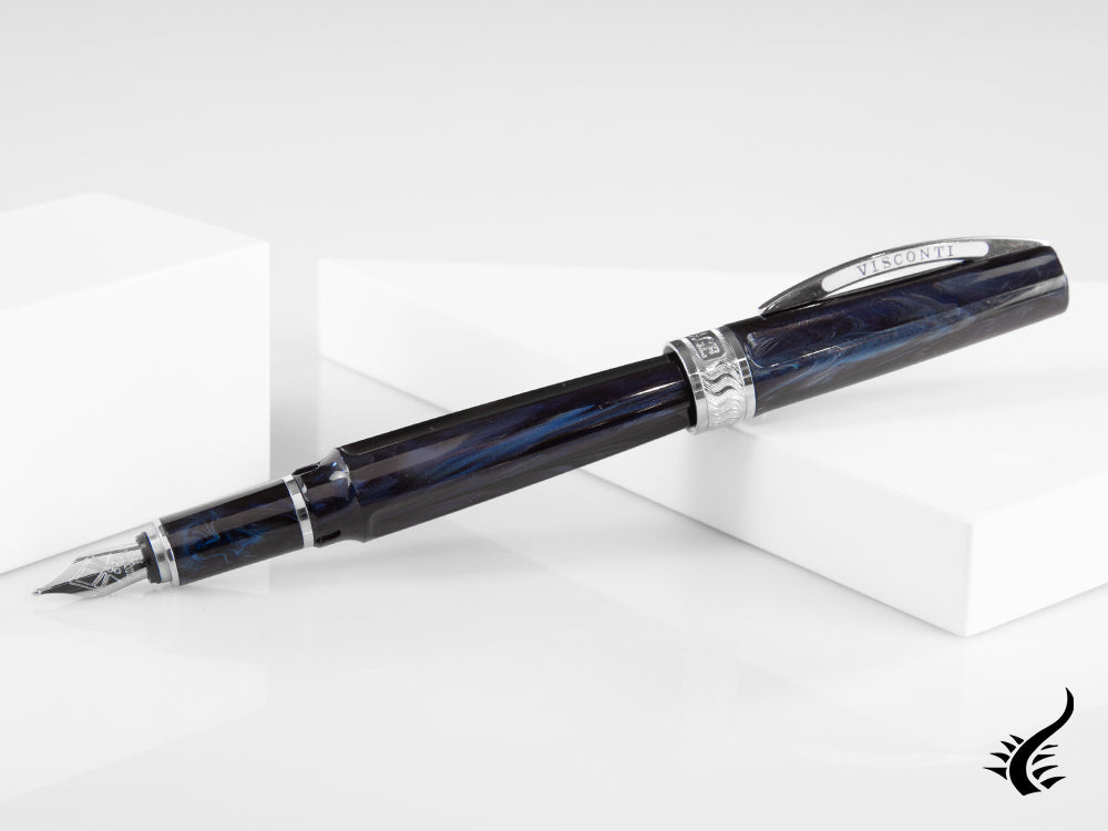 Stylo plume Visconti Mirage Night Blue, résine injectée, KP09-01-FP