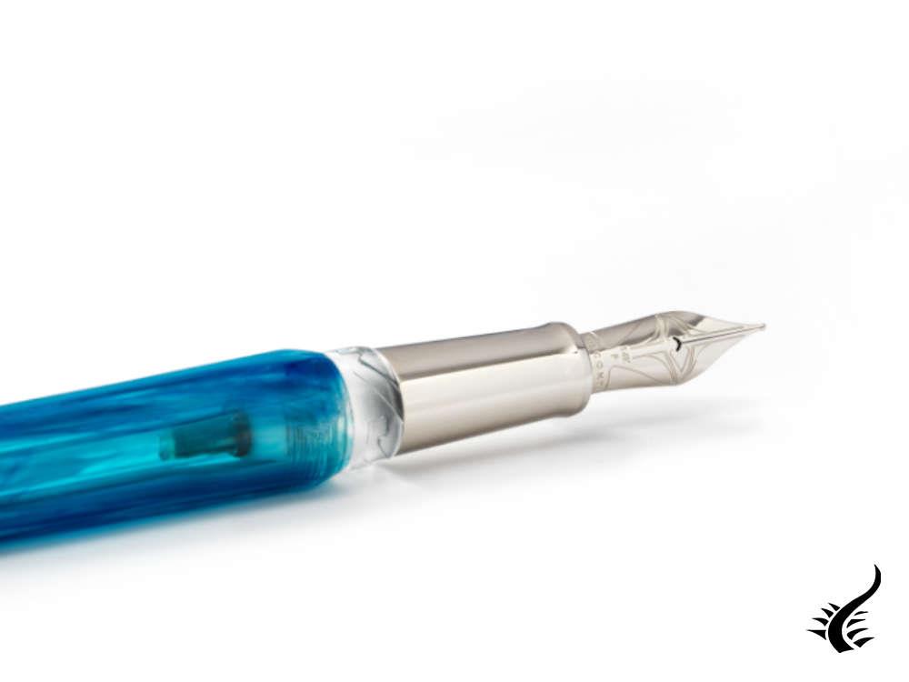 Visconti Opera Demo Cotton Candy Fountain Pen, Blue, KP32-02-FP