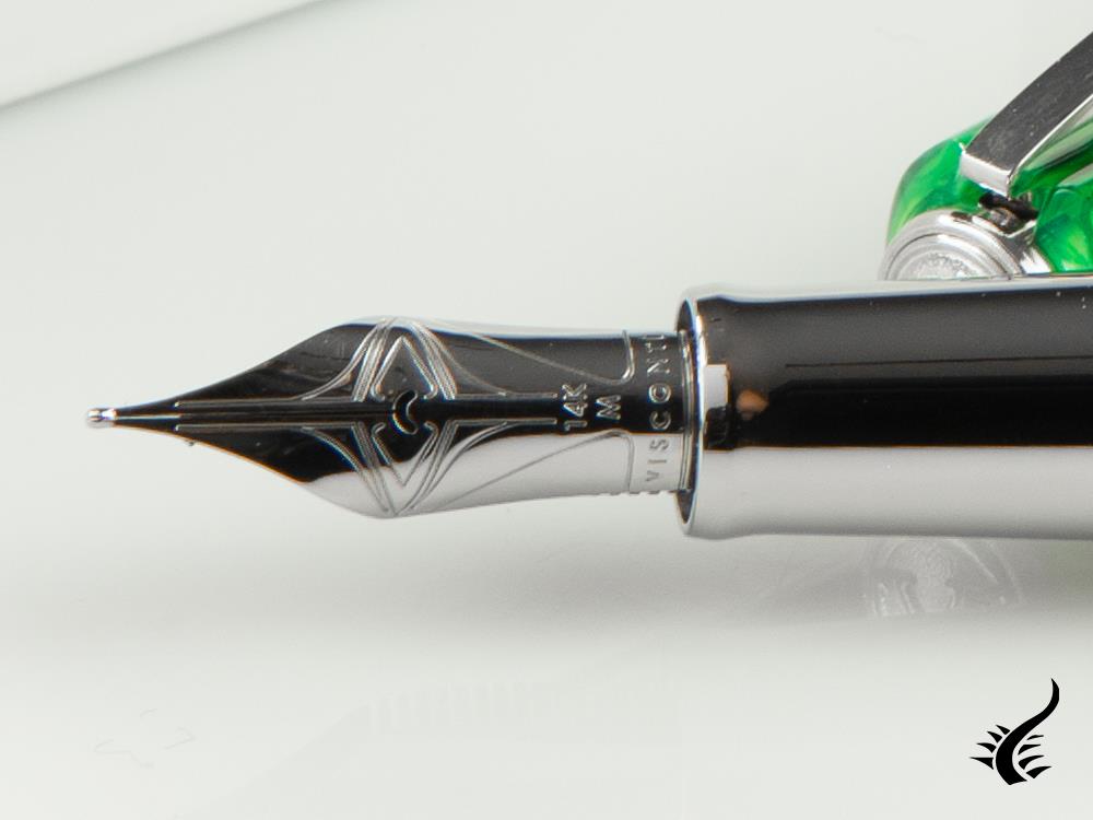 Visconti Opera Demo Peppermint Fountain Pen, Acrylic Resin, KP32-04-FP