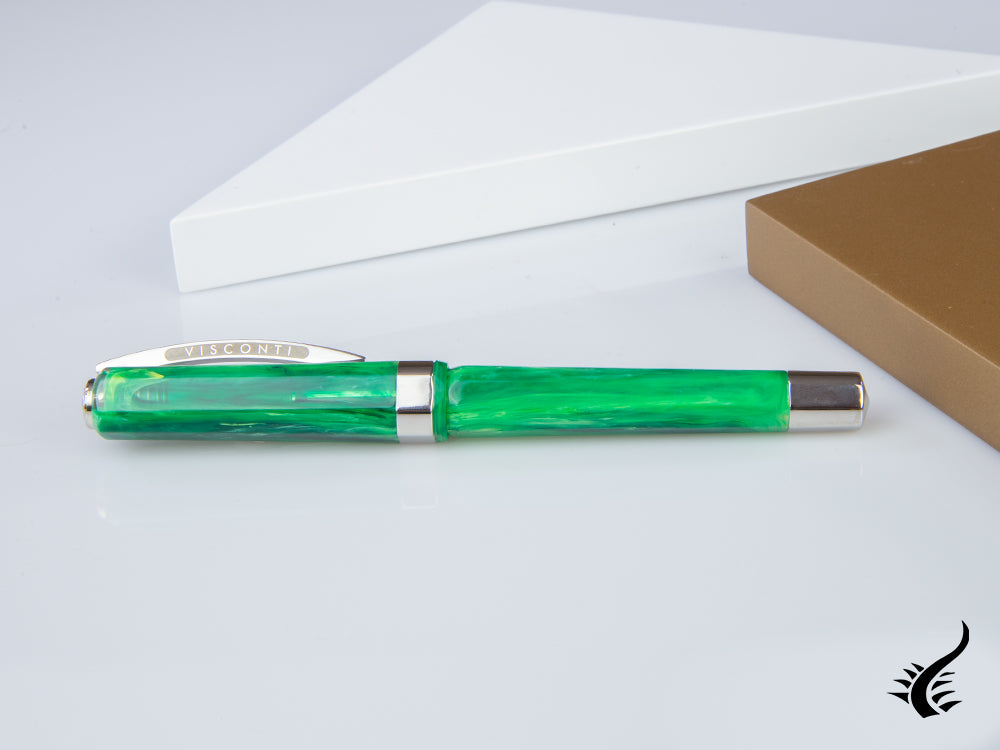 Visconti Opera Demo Peppermint Rollerball pen, Acrylic Resin, Green, KP32-04-RB