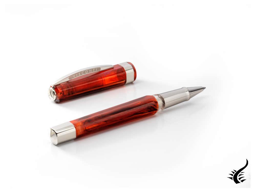 Visconti Opera Demo Red Velvet Rollerball pen, Acrylic Resin, Red, KP32-03-RB