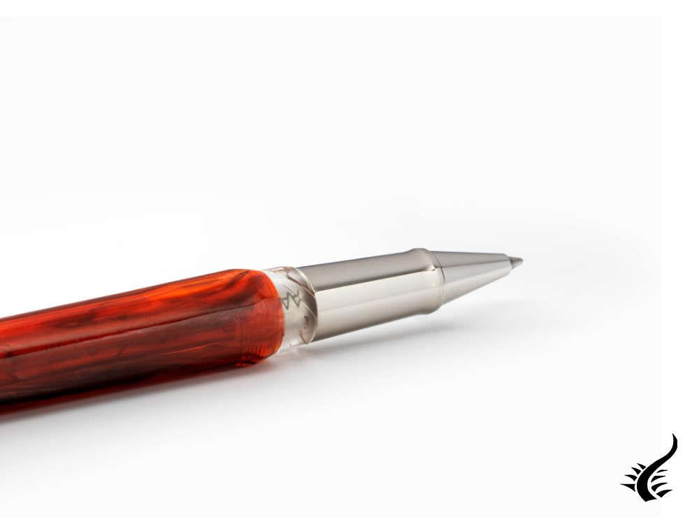 Visconti Opera Demo Red Velvet Rollerball pen, Acrylic Resin, Red, KP32-03-RB