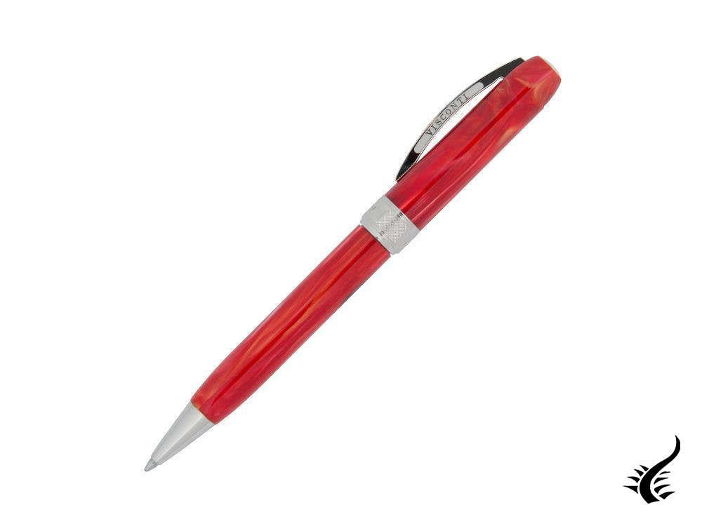 Stylo à bille Visconti Rembrandt, résine acrylique, rouge, KP10-03-BP