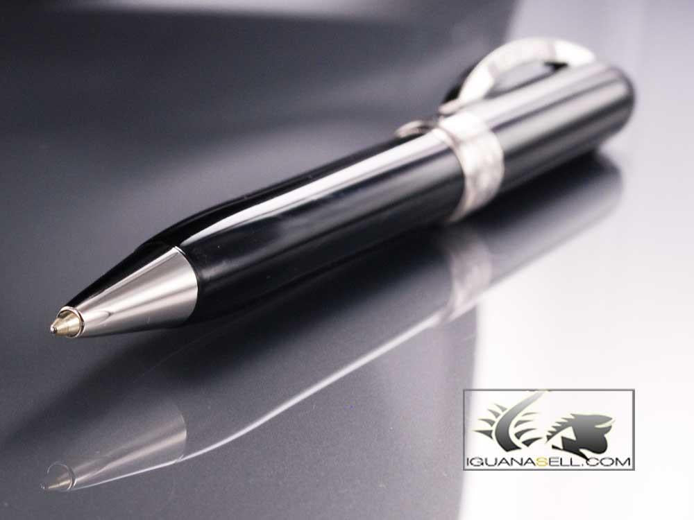 Visconti Rembrandt Ballpoint pen, Resin, Palladium trim, Black, KP10-01-BP