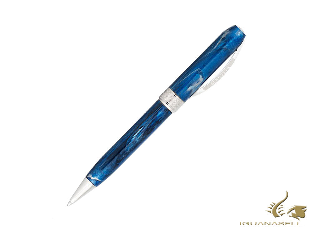 Visconti Rembrandt Blue Fog Ballpoint pen, Resin, Palladium, Blue, KP10-09-BP