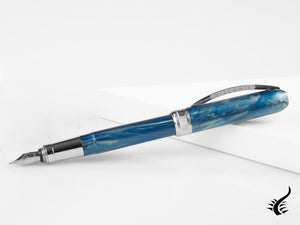 Visconti Rembrandt Blue Fog Fountain Pen, Resin, Blue, KP10-09-FP