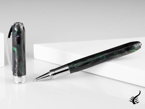 Visconti Rembrandt Dark Forest Rollerball pen, Green, Black, KP10-11-RB