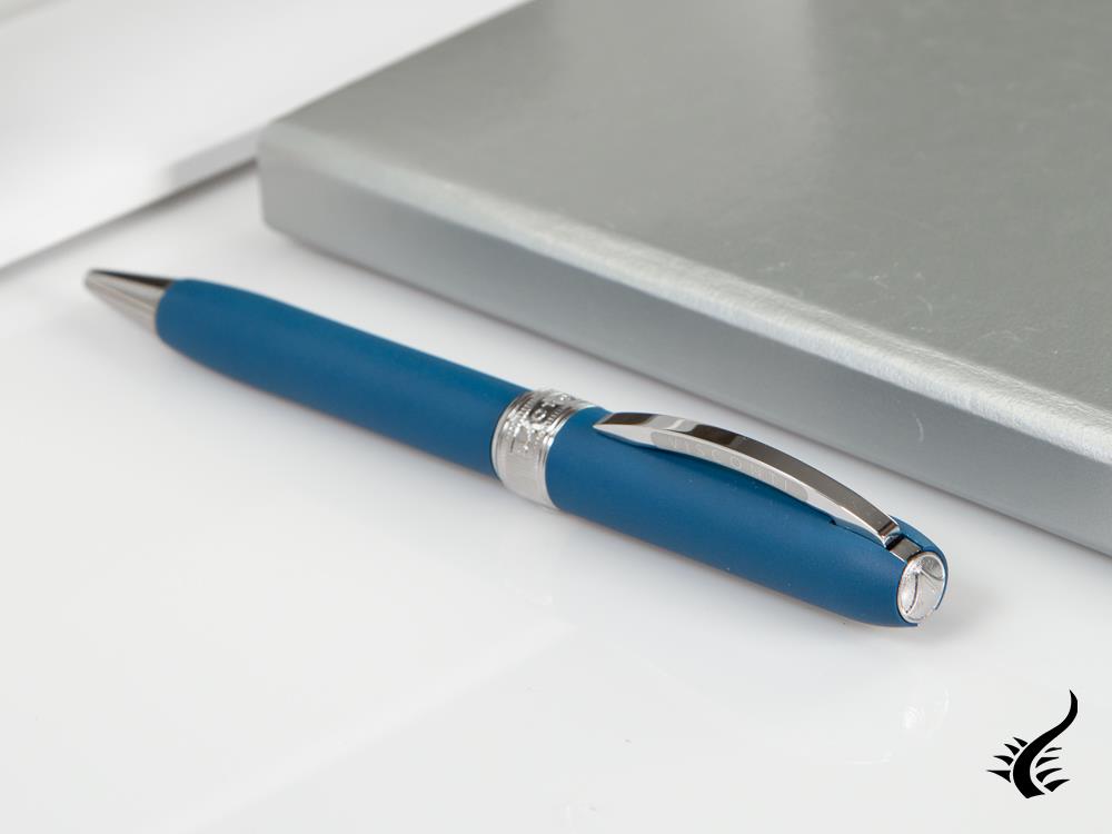 Stylo à bille Visconti Rembrandt Eco-Logic, Bioplastique, Bleu, KP10-10-02-BP