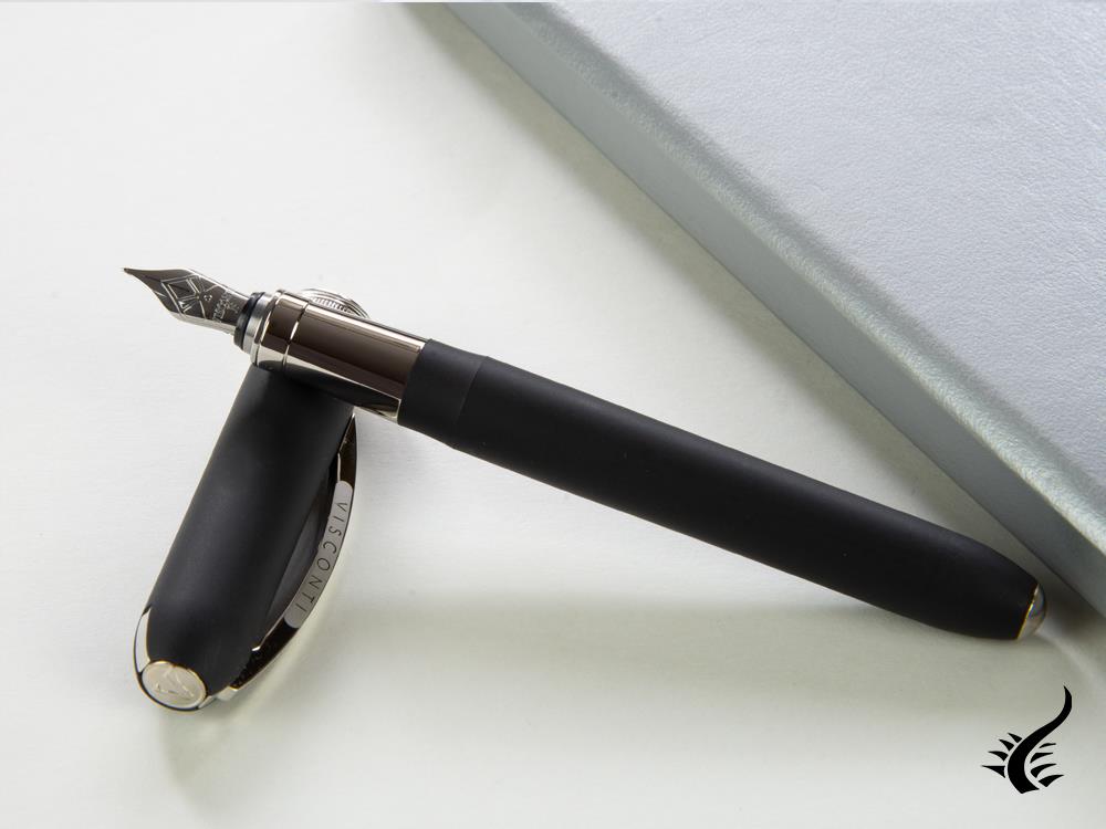 Visconti Rembrandt Eco-Logic Fountain Pen, Black, KP10-10-01-FP