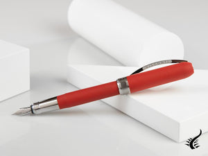 Visconti Rembrandt Eco-Logic Fountain Pen, Red, KP10-10-03-FP