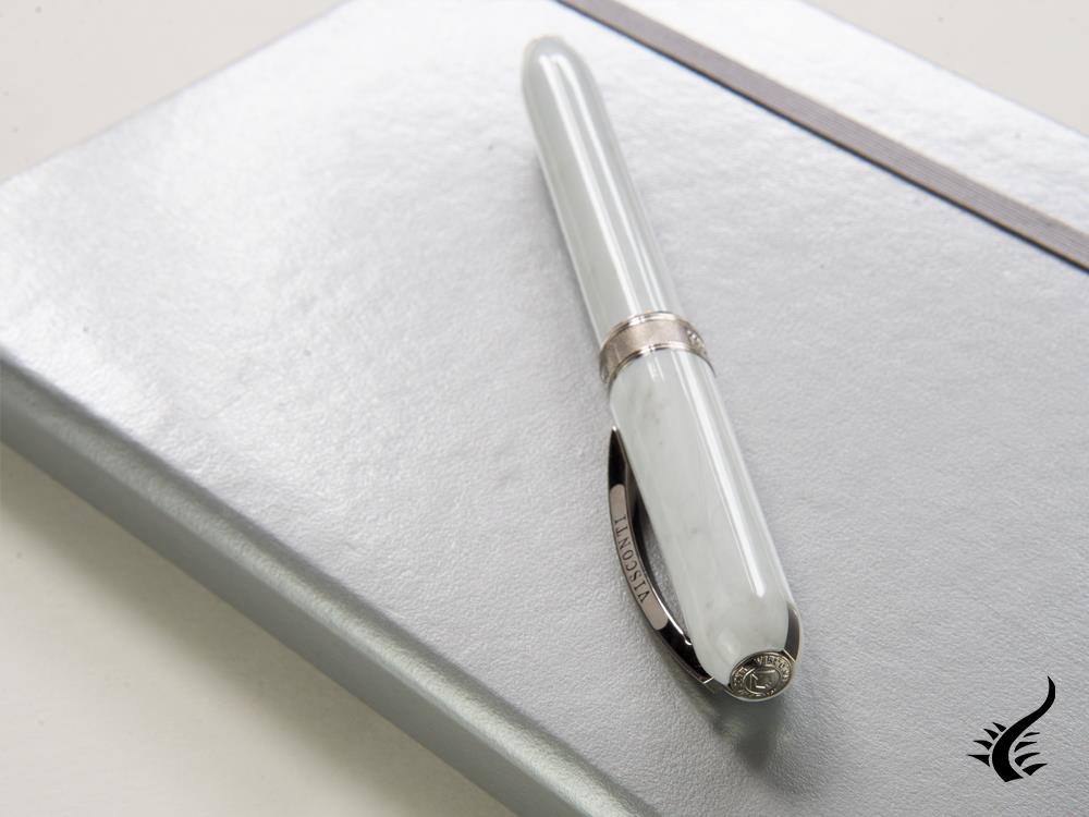 Visconti Rembrandt Fountain Pen, Acrylic Resin, White, KP10-06-FP