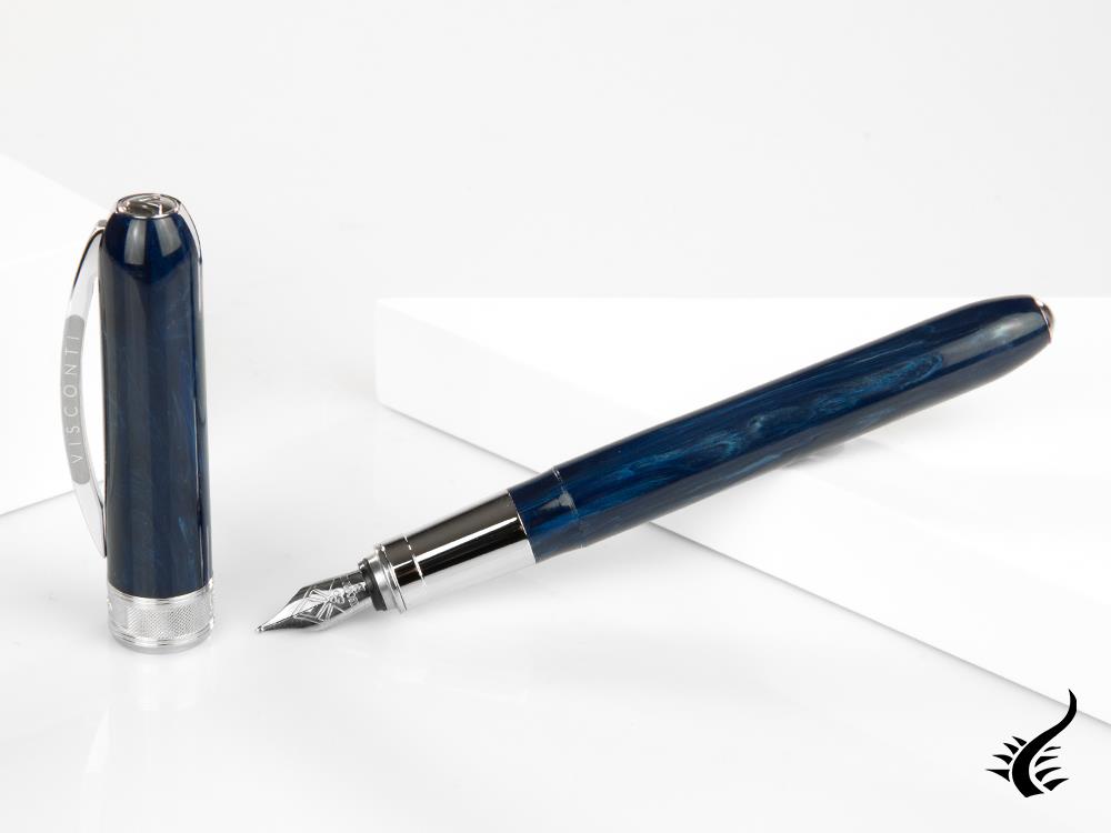 Visconti Rembrandt Fountain Pen, Resin, Blue, KP10-02-FP