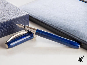 Visconti Rembrandt Fountain Pen, Resin, Blue, KP10-02-FP