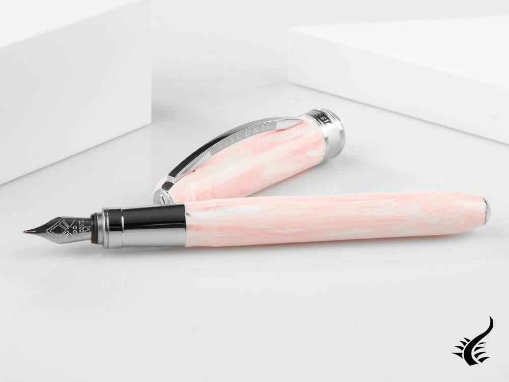 Visconti Rembrandt Pink Fountain Pen, Resin, Palladium, KP10-08-FP