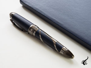 Stylo plume Visconti Torpedo, carbone, ruthénium, édition limitée, KP22-02-FP