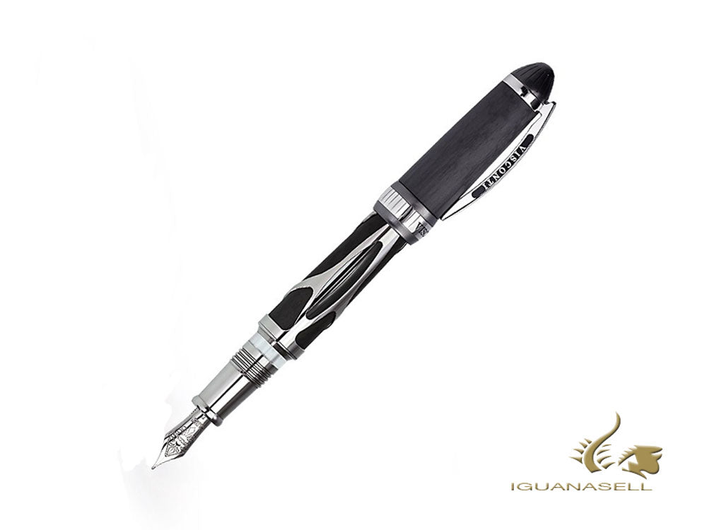 Visconti Torpedo Limited Edition Fountain Pen, Palladium, KP22-01-FP