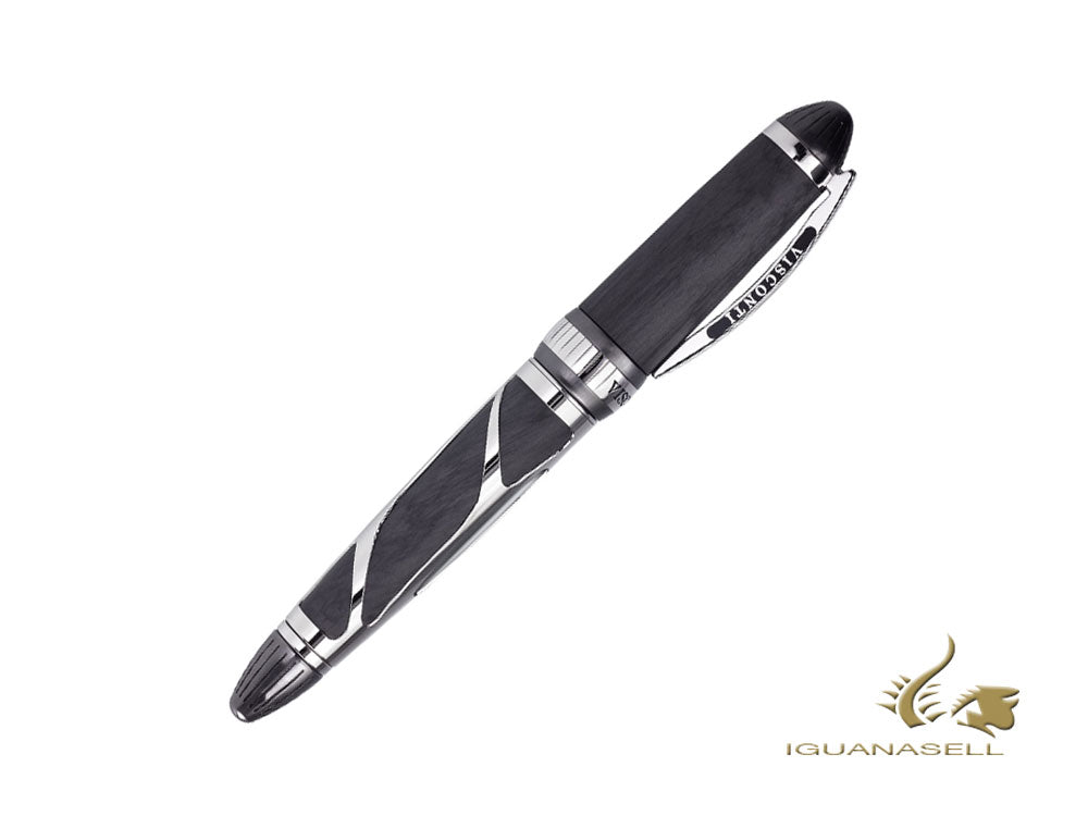 Stylo plume Visconti Torpedo édition limitée, palladium, KP22-01-FP