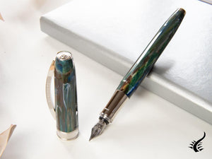 Visconti Van Gogh Dr. Gachet Fountain Pen, Resin, Palladium, KP12-08-FP