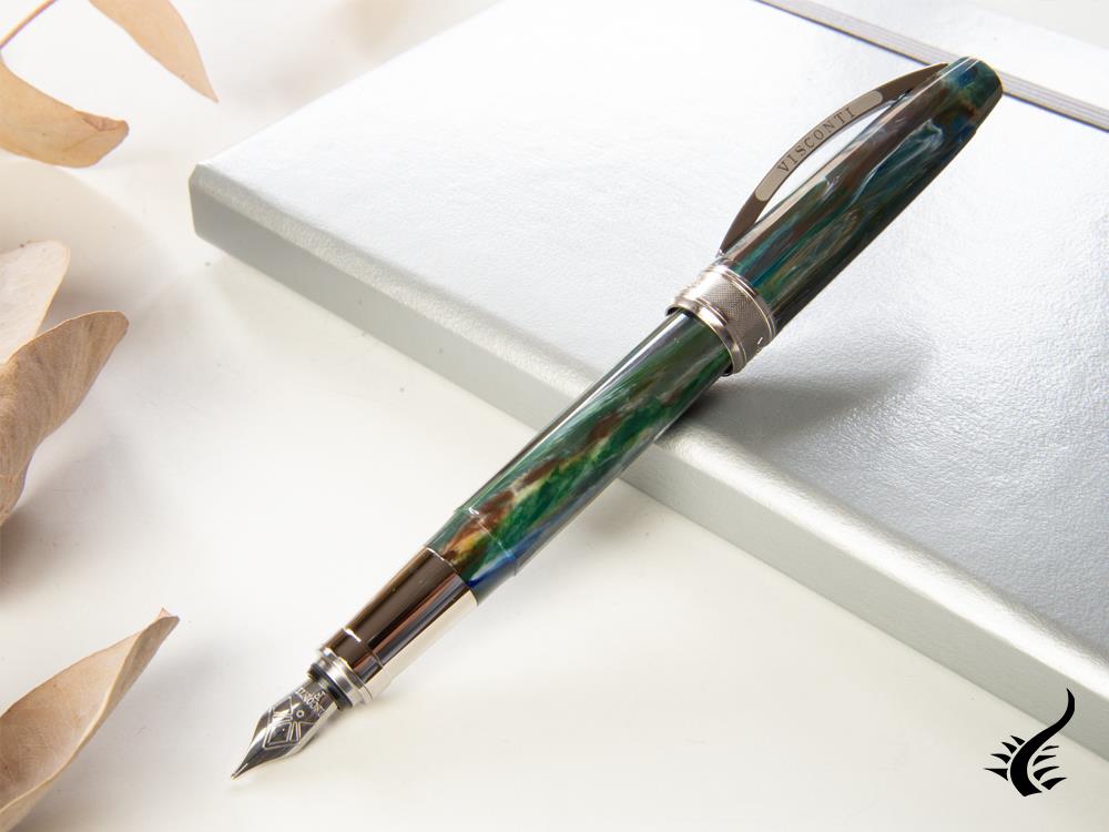 Visconti Van Gogh Dr. Gachet Fountain Pen, Resin, Palladium, KP12-08-FP