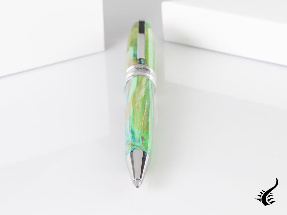 Visconti Van Gogh Irises Ballpoint pen, Resin, Green, KP12-03-BP