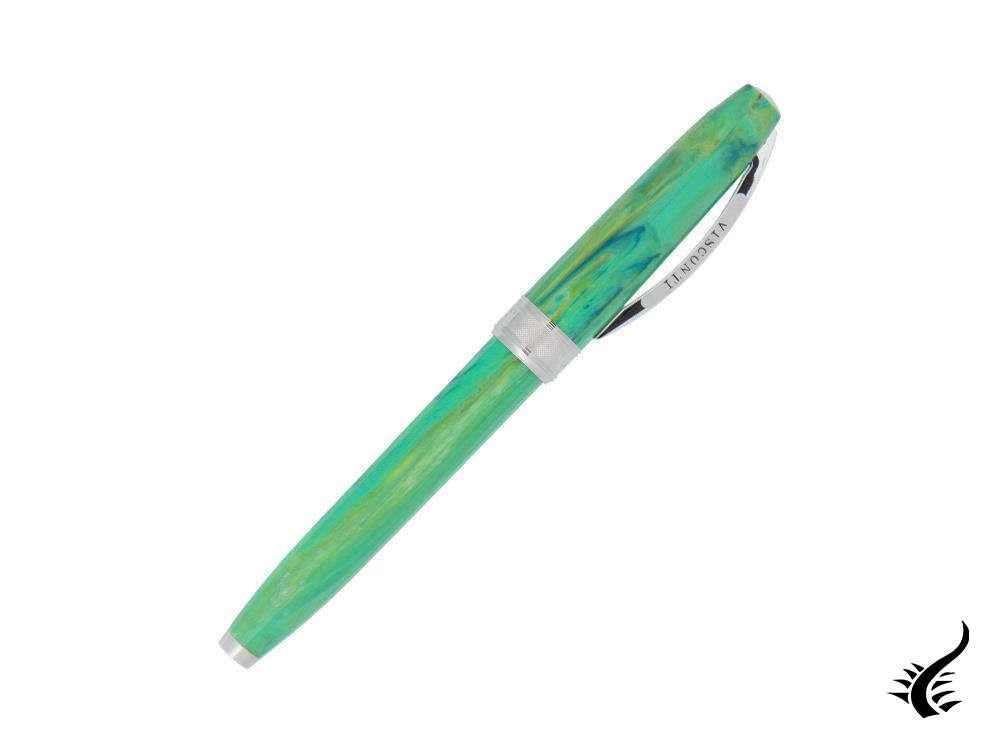 Visconti Van Gogh Irises Rollerball pen, Resin, Palladium trim, Green KP12-03-RB