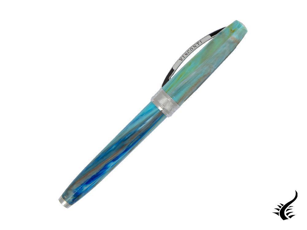 Visconti Van Gogh "Portrait Blu" Rollerball pen, Resin, Palladium, KP12-01-RB