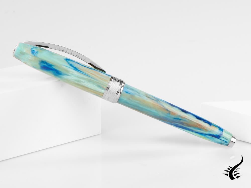 Visconti Van Gogh Portrait in Blu Fountain Pen, Resin, KP12-01-FP