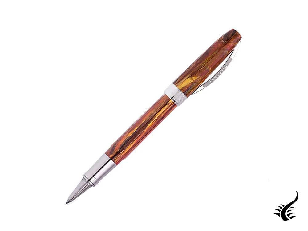 Visconti Van Gogh Red Vineyards Rollerball pen, Palladium trim, Red, KP12-09-RB