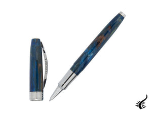 Visconti Van Gogh Starry Night Rollerball pen, Resin, Palladium, Blue KP12-04-RB