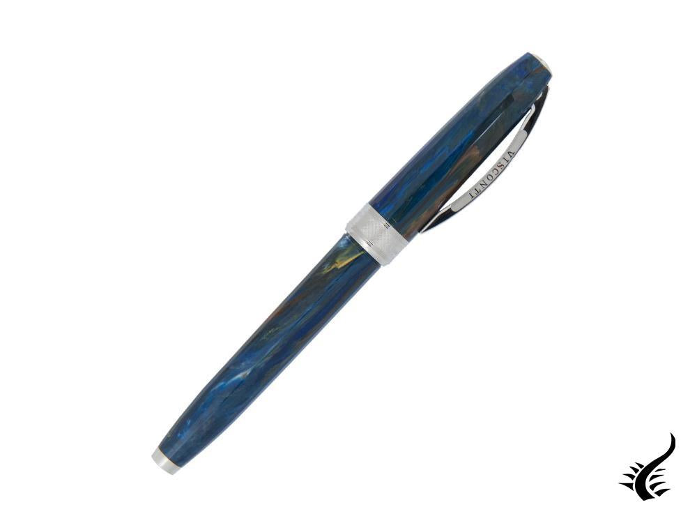 Visconti Van Gogh Starry Night Rollerball pen, Resin, Palladium, Blue KP12-04-RB