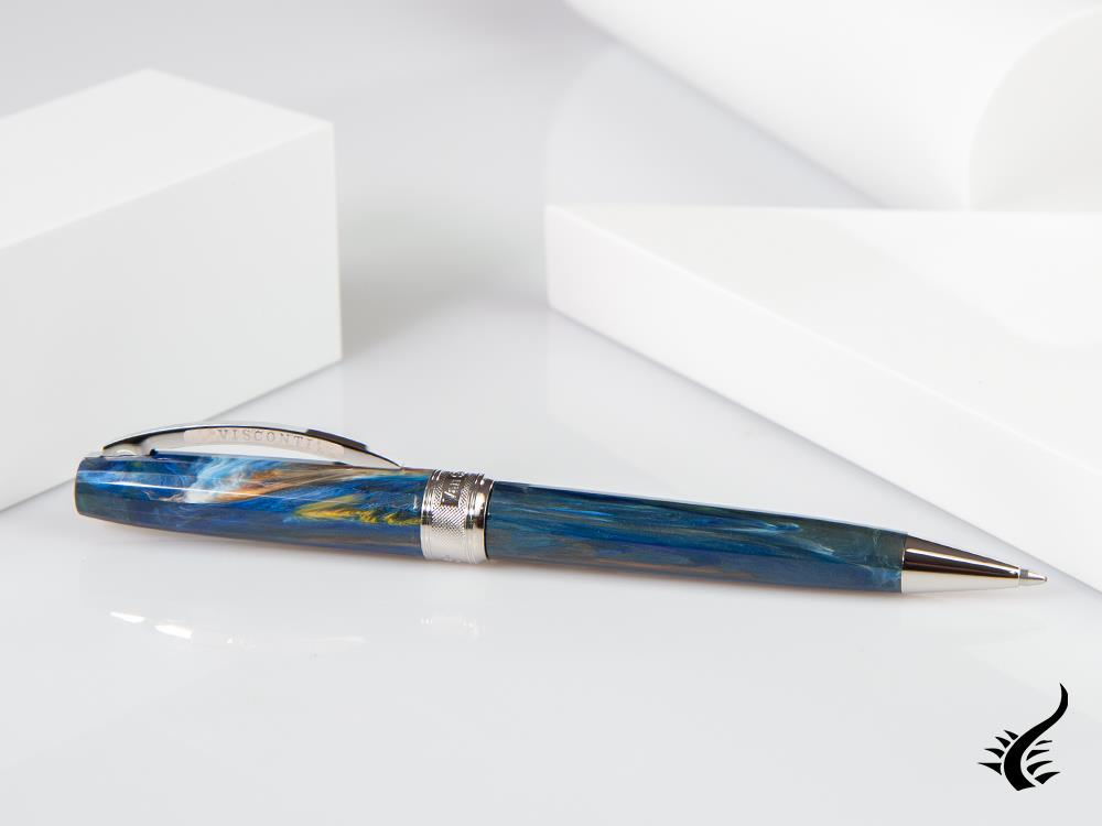 Stylo à bille Visconti Van Gogh Starry Night, Résine, Bleu, KP12-04-BP