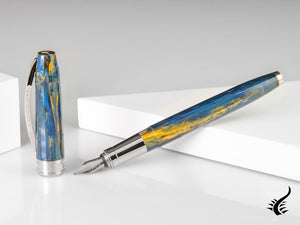 Visconti Van Gogh Starry Night Fountain Pen, Resin, KP12-04-FP