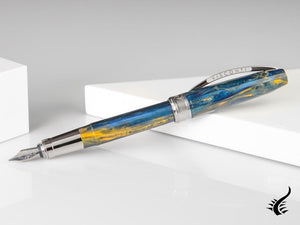 Visconti Van Gogh Starry Night Fountain Pen, Resin, KP12-04-FP