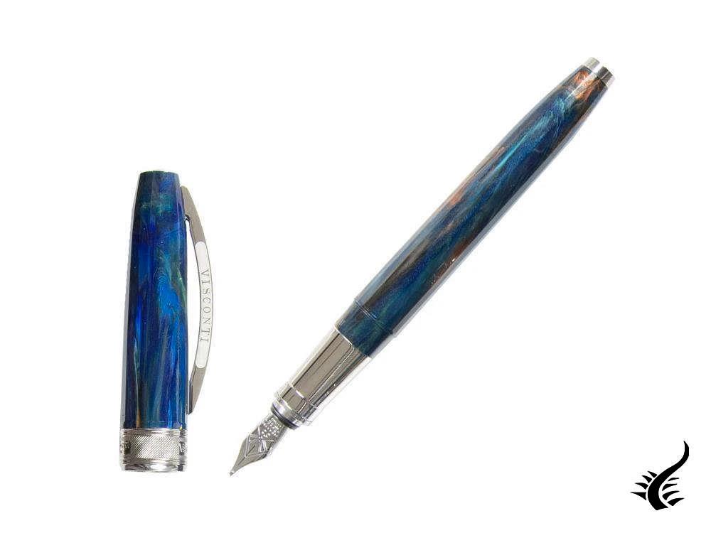 Visconti Van Gogh Starry Night Fountain Pen, Resin, KP12-04-FP